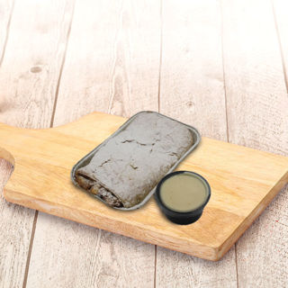 Afbeelding van Apfelstrüdel met vanille saus